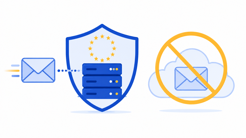 Eigen e-mailadres op eigen servers in Nederland